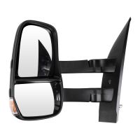 Lusterko zewnętrzne lewe mechaniczne długie ramię Oryginał