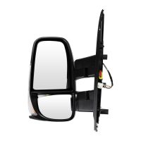 Lusterko zewnętrzne lewe, w pełni ogrzewane, elektrycznie krótkie ramię