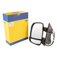 Lusterko zewnętrzne lewe, regulowane elektrycznie, czujnik temperatury, 16W, krótkie ramię lusterka