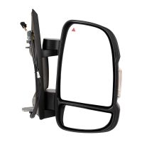 Lusterko zewnętrzne prawe elektrycznie regulowane składane krótkie ramię lusterka 16W
