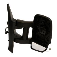 Lusterko wsteczne prawe, podgrzewane elektrycznie, składane, długie ramię lusterka 16W