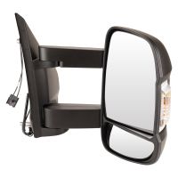 Lusterko zewnętrzne prawe długie ramię elektrycznie regulowana podgrzewana antena DAB 16 W