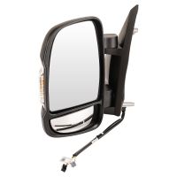 Lusterko zewnętrzne lewe, krótkie ramię, elektrycznie regulowane, podgrzewane. Czujnik temp. 16 W