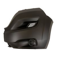 Przedni lewy narożnik zderzaka czarny