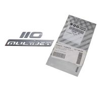 Napis *110 Multijet* prawo / lewo