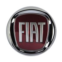 Emblemat *Fiat* czerwony z tyłu