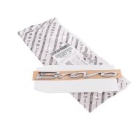 Napis *Bravo* z tyłu