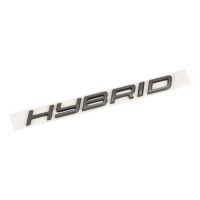 Napis na emblemacie z tyłu Hybrid