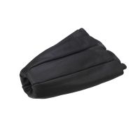 Czarna skórzana osłona dźwigni zmiany biegów